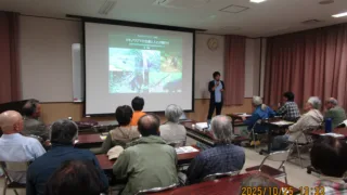 わいがや講座「ツキノワグマの生態と人との関わり」