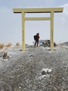 支部友会　入道ケ岳（二本松尾根）　雪山ハイク