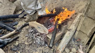 定例作業報告（炭焼きグループ）