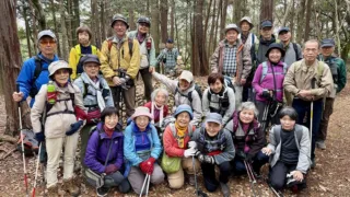 宇治の里山歩きと平等院等観光：大吉山（亀の会）